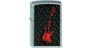 207 Guitar Skulls - Зажигалка ZIPPO